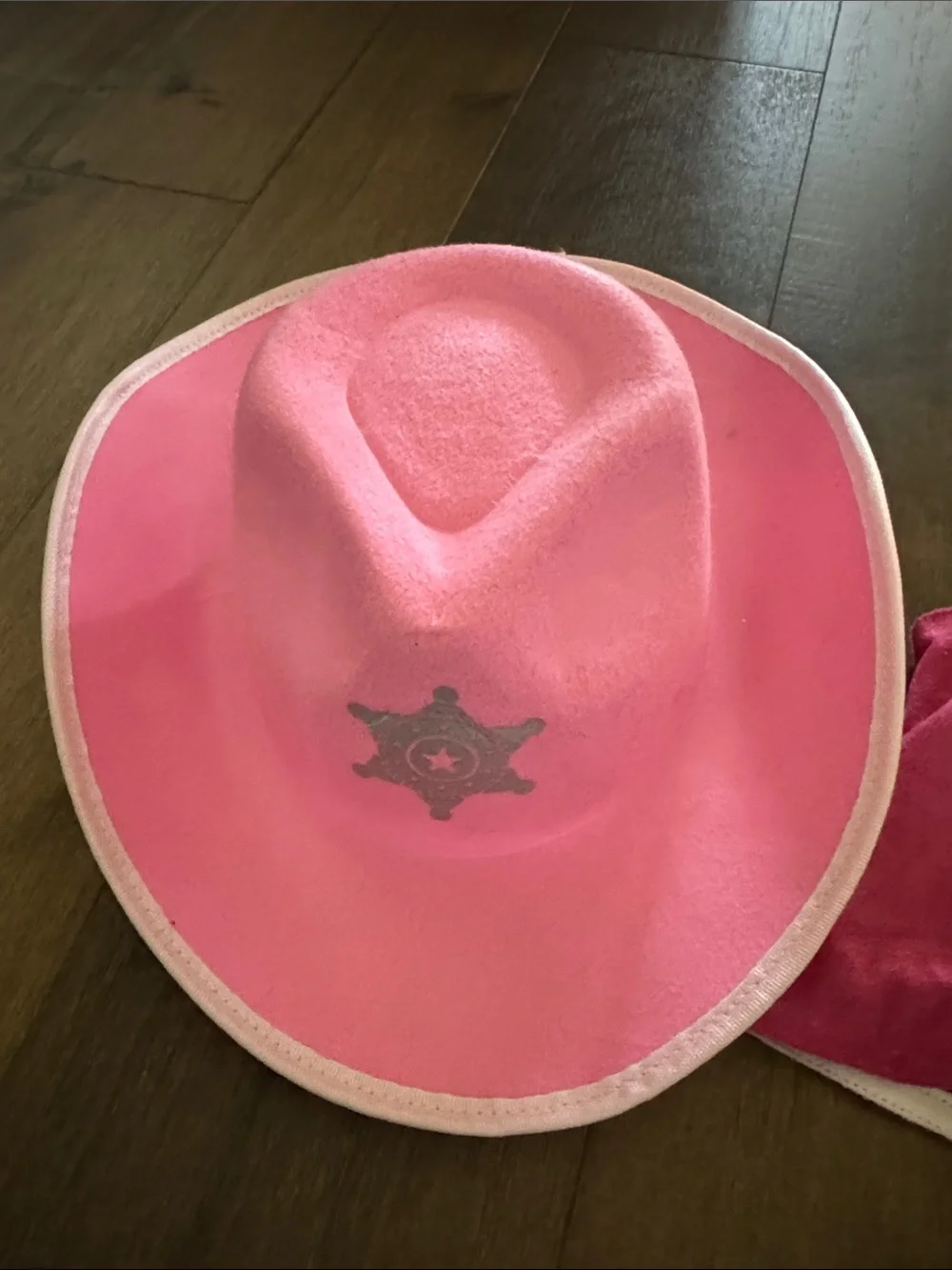 Pink Cowgirl Costume Set for Kids - Pink & White